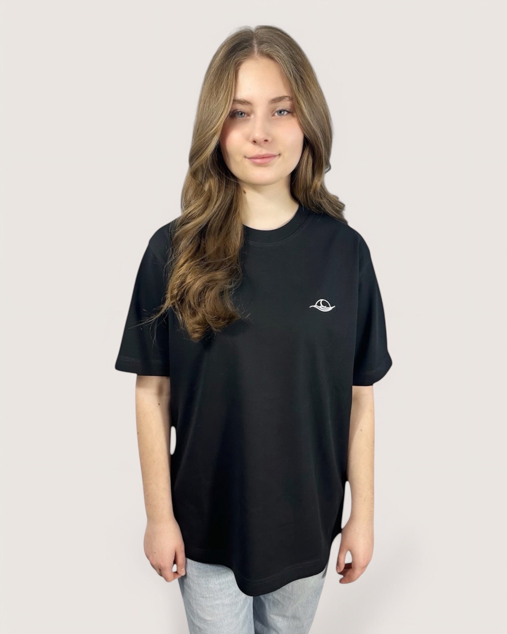 T-shirt schwarz TEE Black Women Backprint Spirit of Departure Streetwear