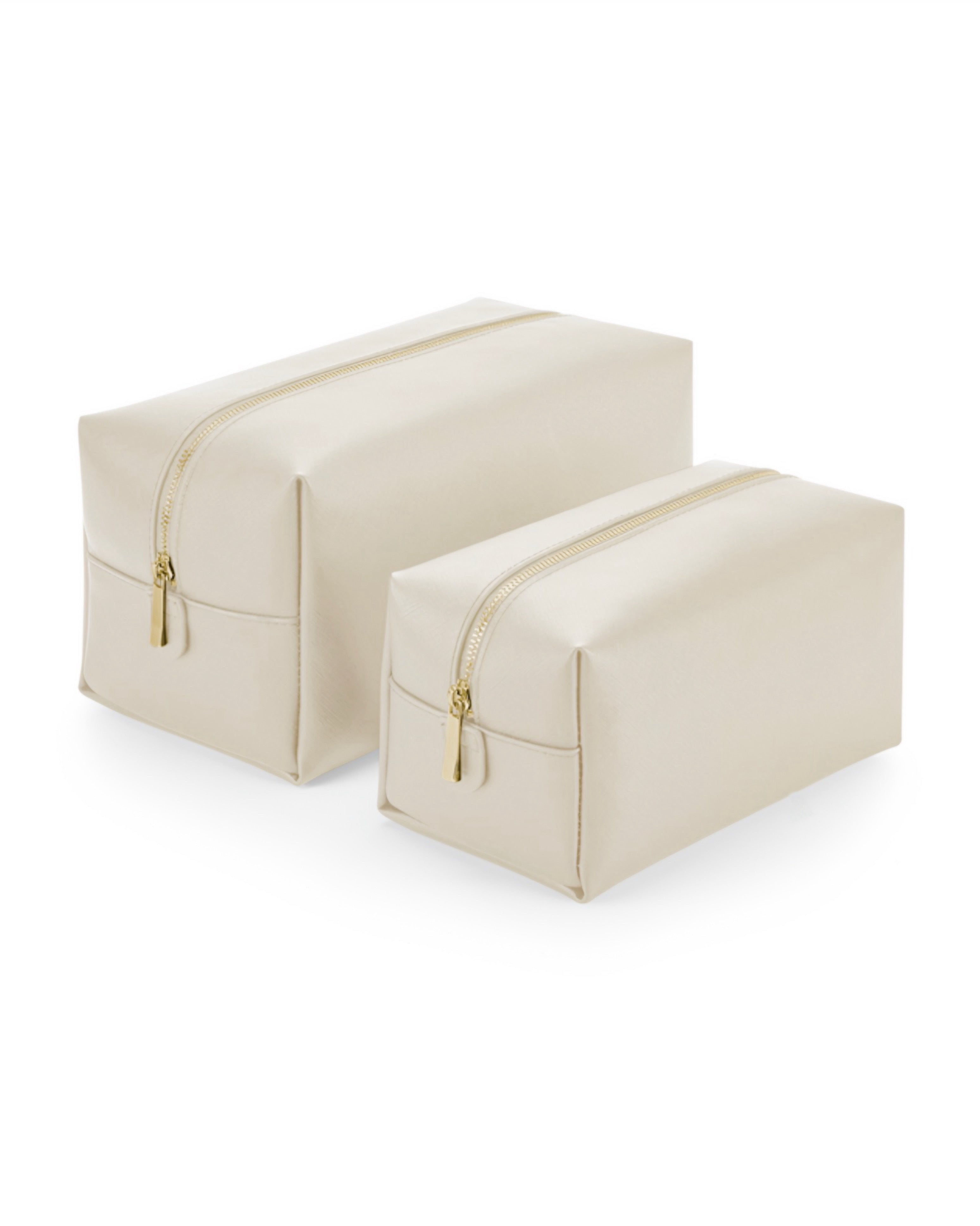Luxury Waschtasche für Damen in Ivory, ideal für die elegante Organisation deiner Beauty-Essentials. Waschtasche für Damen in verschiedenen Größen.